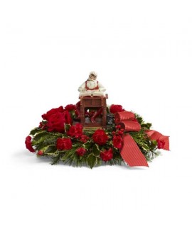 The FTD Norman Rockwell Centerpiece